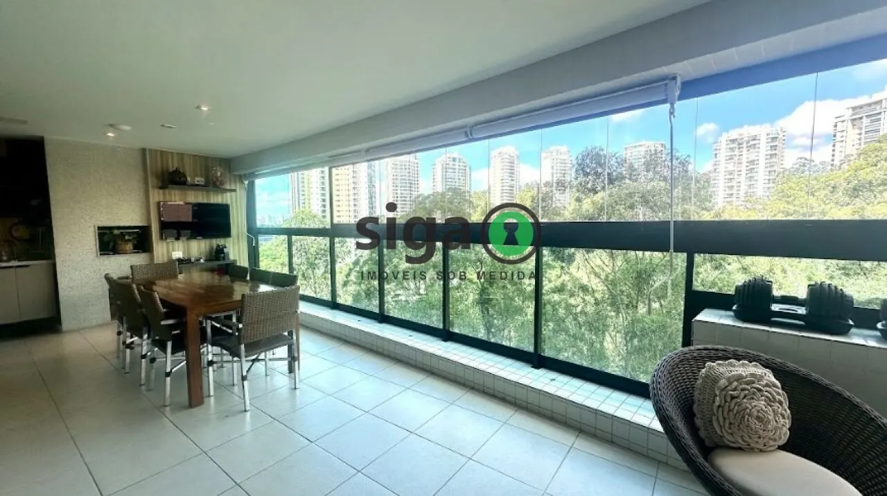 Foto do imóvel Apartamento a venda com 4 suítes, 4 vagas, Varanda Goumert, Villaggio Panamby