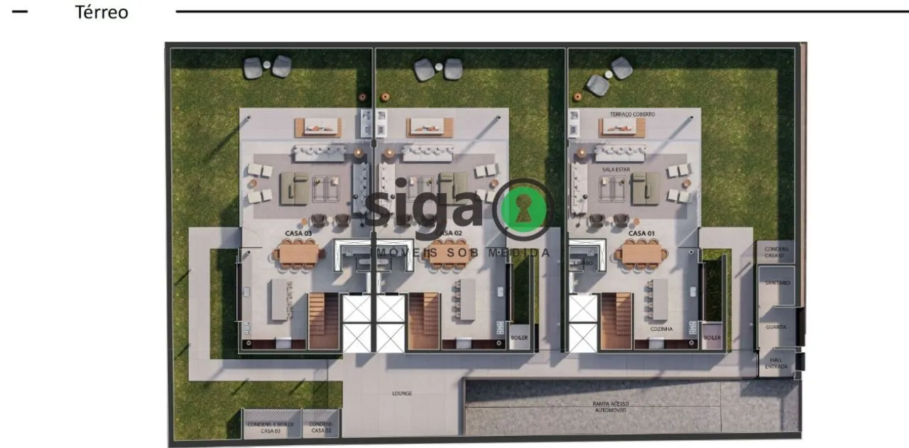 Imagem Casa em condomínio para venda no Jardim Paulistano 3 suítes, São Paulo - SP