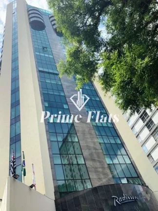 Imagem Flat disponível para venda no Radisson Hotel Oscar Freire, com 32m², 1 dormitório e 1 vaga