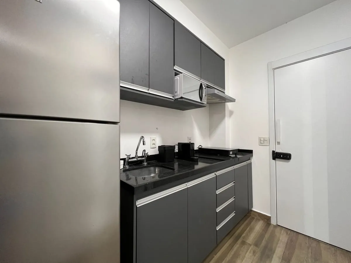 Imagem Apartamento com 1 Quarto para alugar, 30m² - Pinheiros
