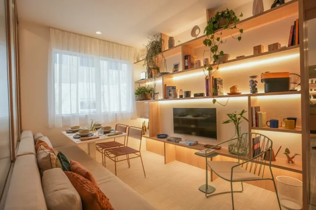 Imagem BEM VIVER QUADRA BUARQUE - MAGIK - Studio de 25m² (NR), torre única, ótimo para morar ou investir!