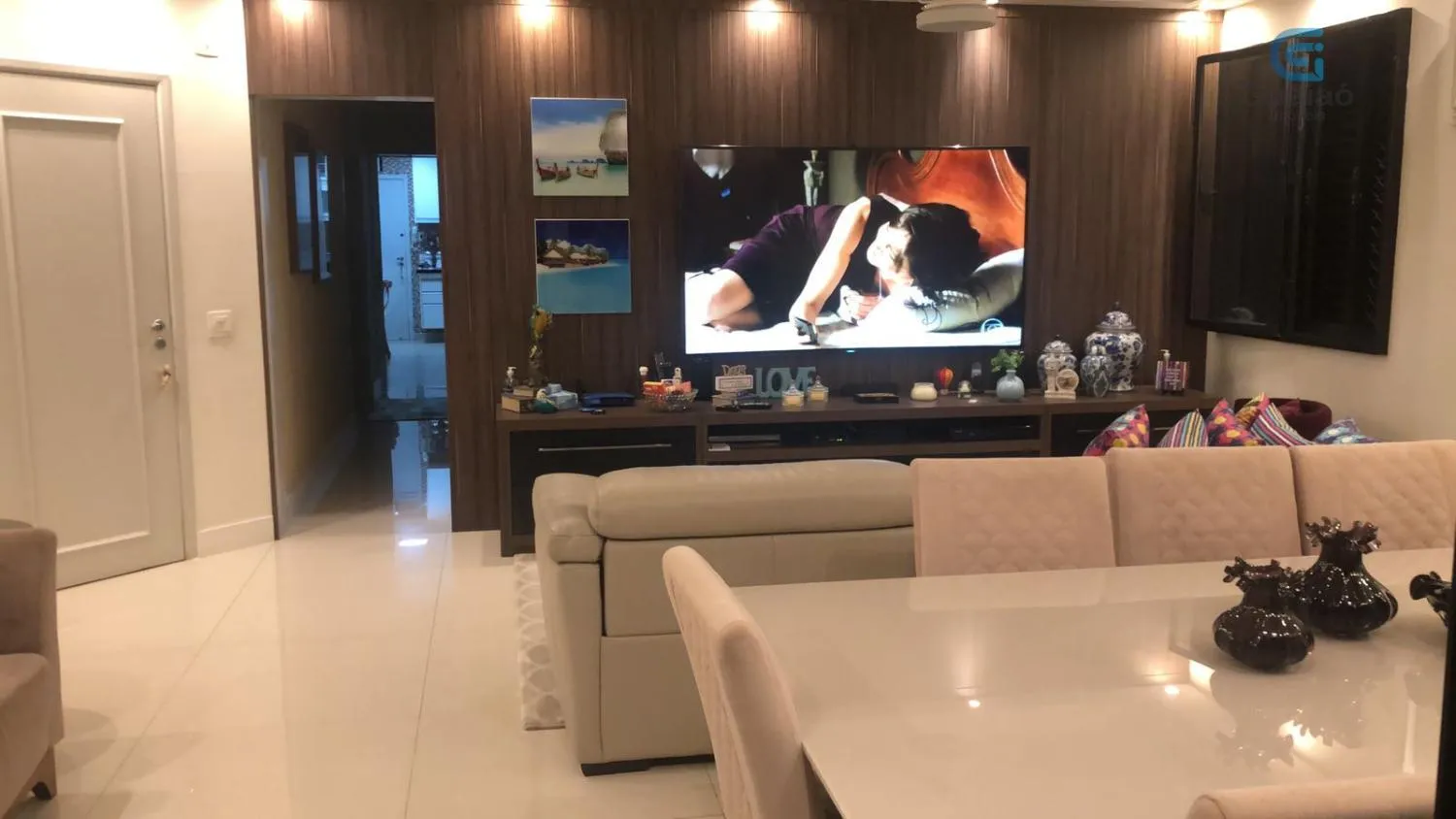 Imagem Vendo Apartamento 03 dormitórios (02 suítes), Vista Mar, na Pompeia em Santos