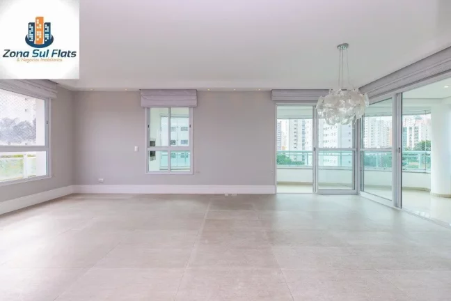 Imagem Apartamento à Venda Em Moema Com 3 Suítes e 4 Vagas - Varanda Gourmet