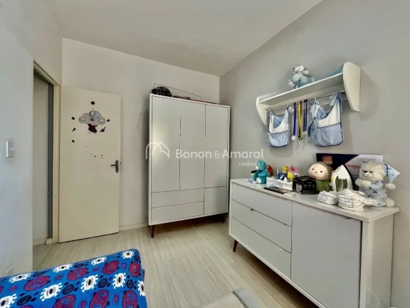 Imagem Apartamento à Venda | Bonfim - Campinas

O imóvel
- 115m²
- 3 dormitórios, sendo 1 suíte
- 2 ba...