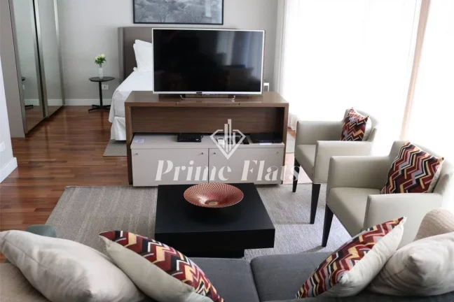 Imagem Flat disponível para locação no FL Residence, com 62m², 1 dormitório e 1 vaga de garagem