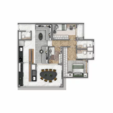 Imagem LIVING PACIFIC BELÉM - CYRELA - Apto de 74m², c/ vaga, em excelente localização na zona leste de SP!