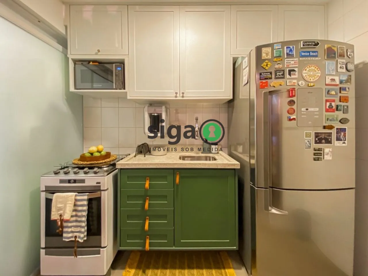 Imagem Apartamento mobiliado de 40m² à venda na Vila Olímpia porteira fechada