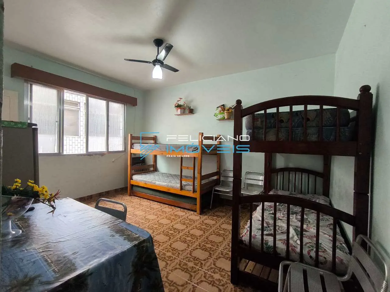 Imagem Kitnet com 1 quarto, Canto do Forte, Praia Grande - R$ 230 mil, Cod: 7341