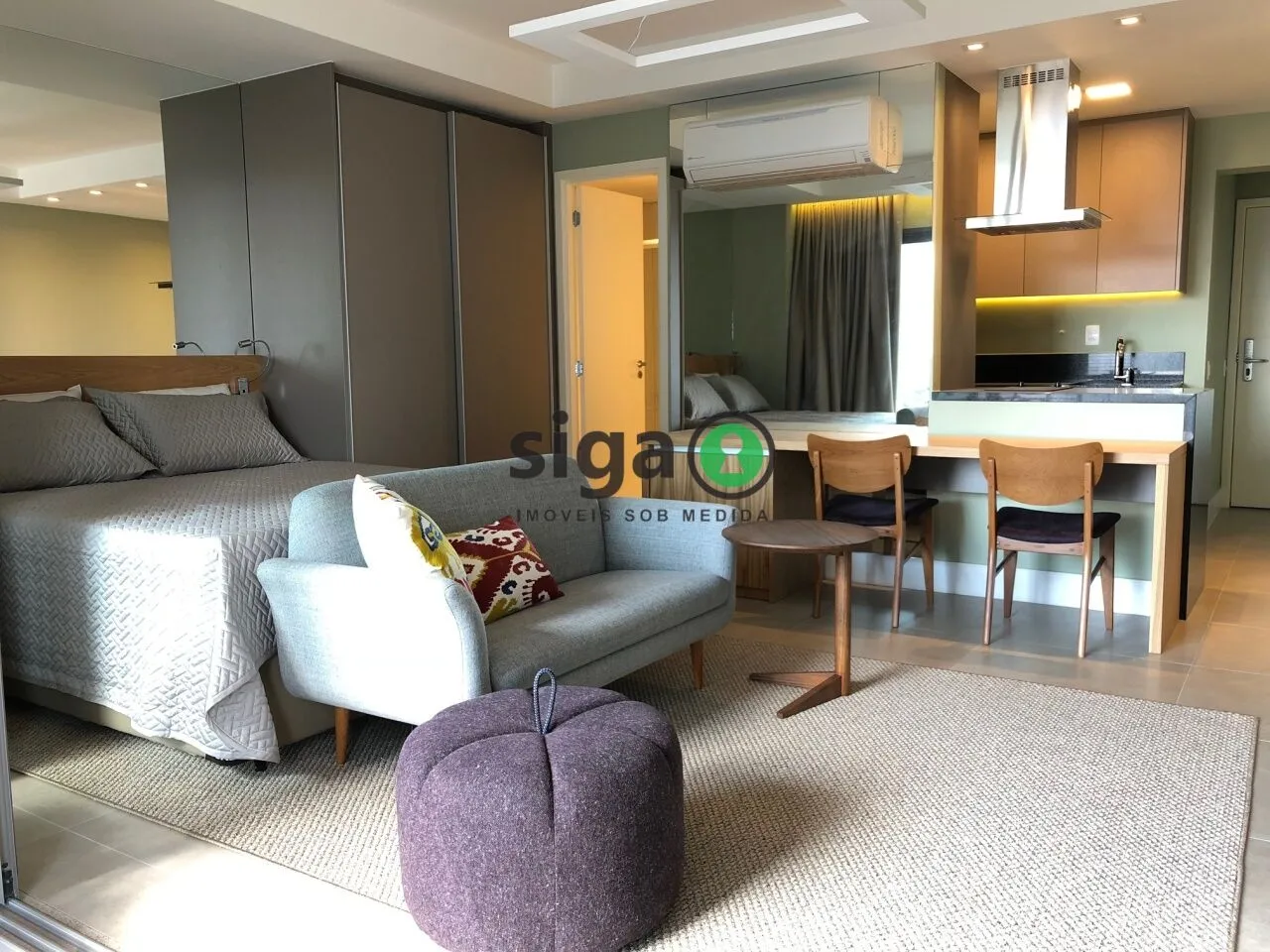 Imagem APARTAMENTO A VENDA MOBILIADO E DECORADO NO BROOLIN