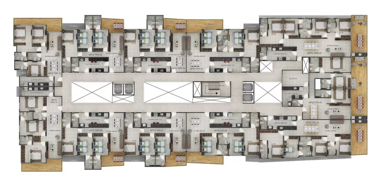 Imagem APARTAMENTO RESIDENCIAL em Cabedelo - PB, Areia Dourada