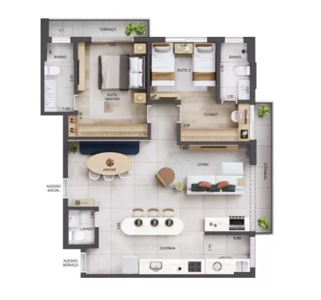Imagem Apartamento à venda no bairro Perdizes - São Paulo/SP