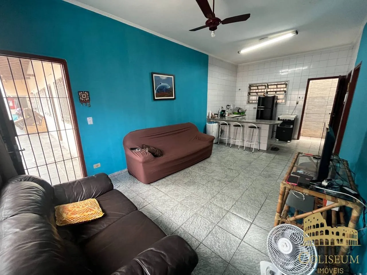 Foto do imóvel Casa com 2 dormitórios à venda, 61 m² por R$ 285.000 - Vila Balneária - Praia Grande/SP