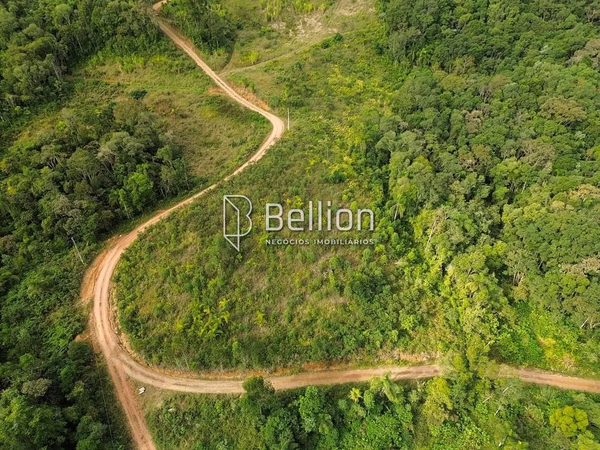 Imagem Área com mais de 20 mil m², terreno predominantemente plano, oferecendo diferentes possibilidades de uso em meio à natureza.