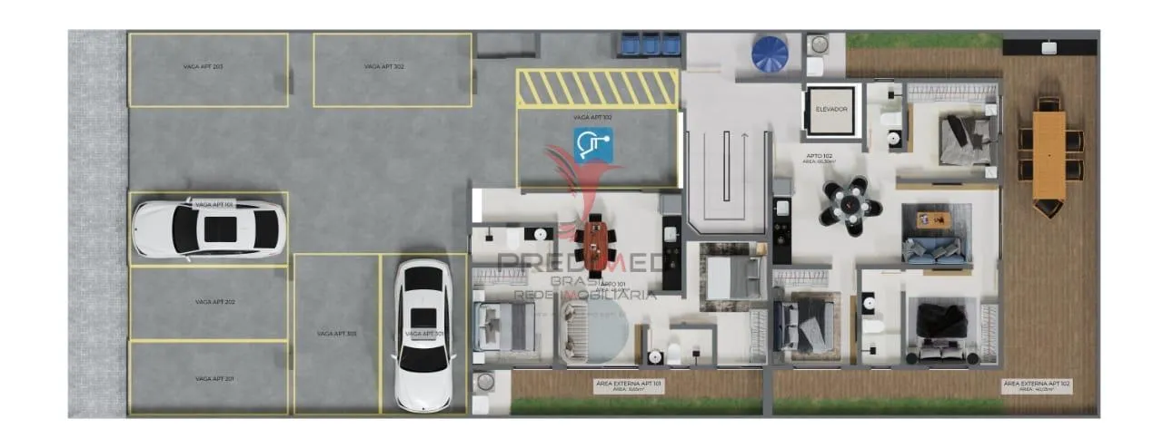Imagem Vende-se apartamento pronto para morar no bairro do Altiplano
