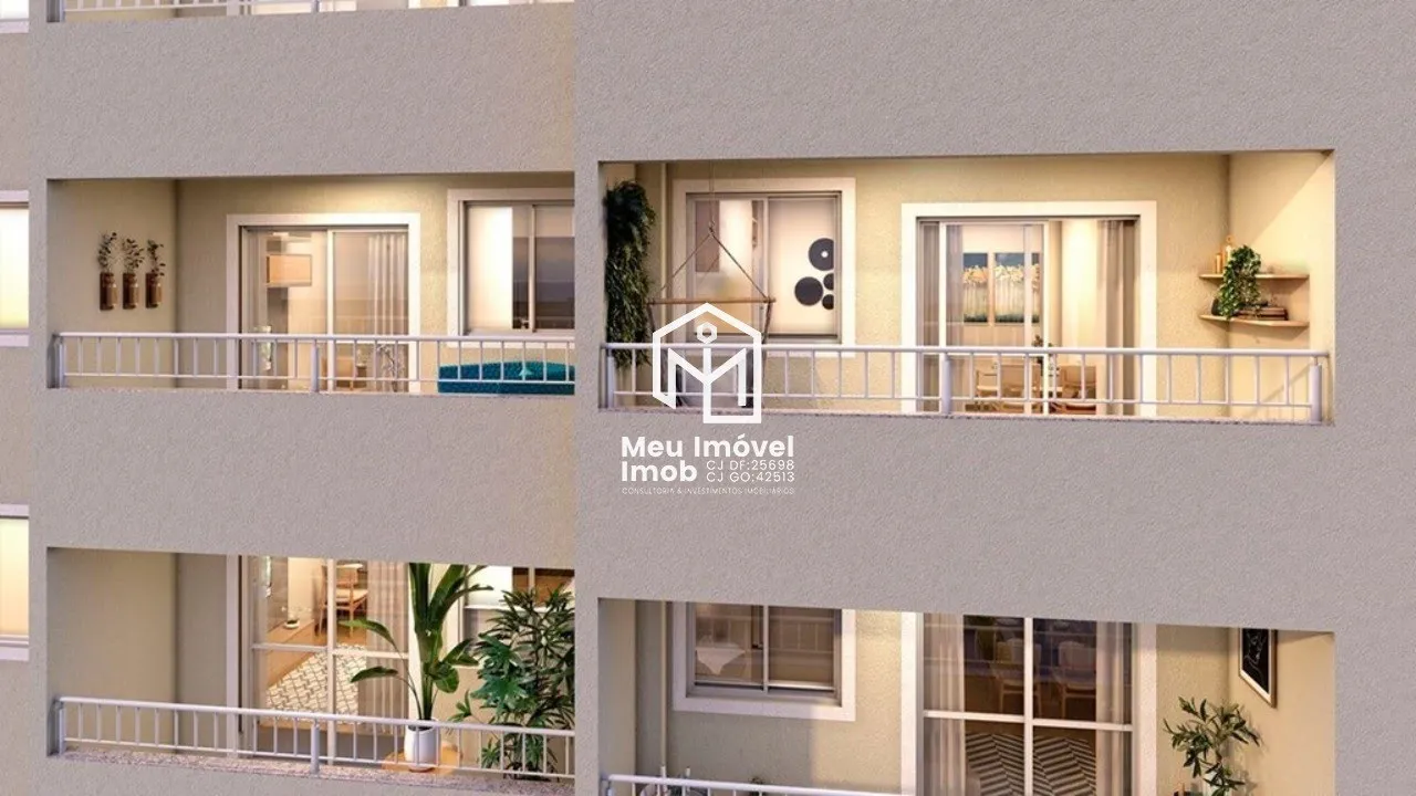 Imagem Apartamento 2 Quartos 1 Vaga 53m² Giardini Di Fiori Gama