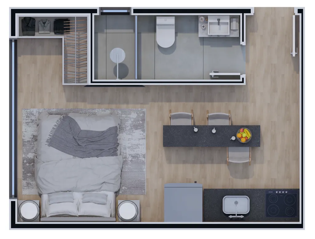 Imagem APARTAMENTO RESIDENCIAL em Curitiba - PR, Rebouças