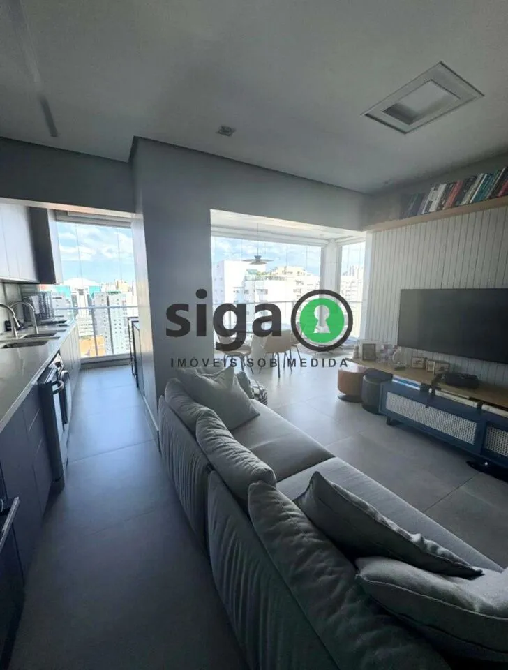 Foto do imóvel Apartamento para Venda e Locação em Moema com 2 quartos, 2 banheiros, 2 vagas