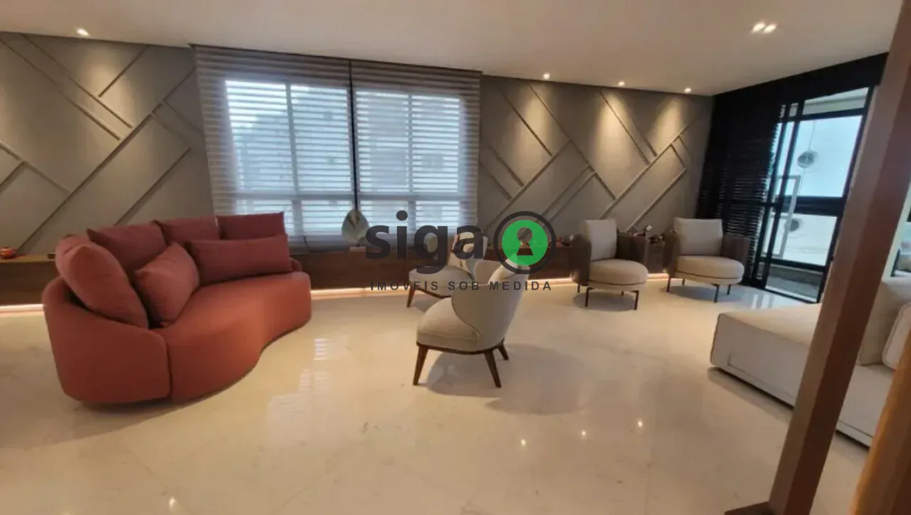Imagem Apartamento de 220m² na Vila Suzana com 3 suítes e 4 vagas fixas!