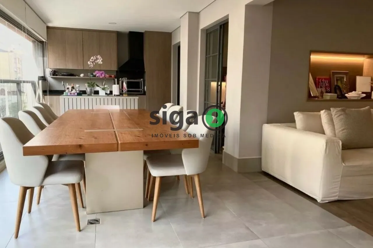 Imagem Apartamento de 162m2 à venda em Pinheiros, com 03 suítes e 2 vagas.