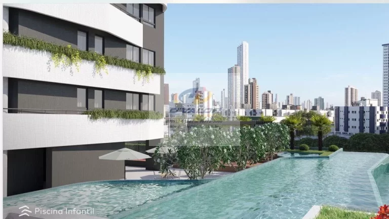 Imagem Vendo aptos novos e prontos, com plantas de 67m2 à 115m2, varanda gourmet vista mar, 2 quartos ou 3 suítes