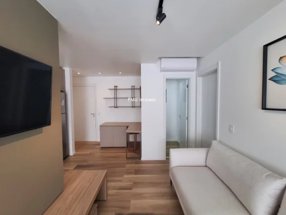 Imagem Apartamento com 1 suíte mobiliado na Vila Nova Conceição.