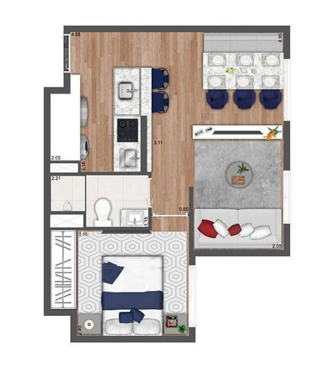 Imagem APARTAMENTO RESIDENCIAL em São Paulo - SP, Vila Santa Catarina