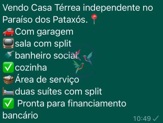 Imagem CASA INDEPENDENTE ACEITA FINACIAMENTO