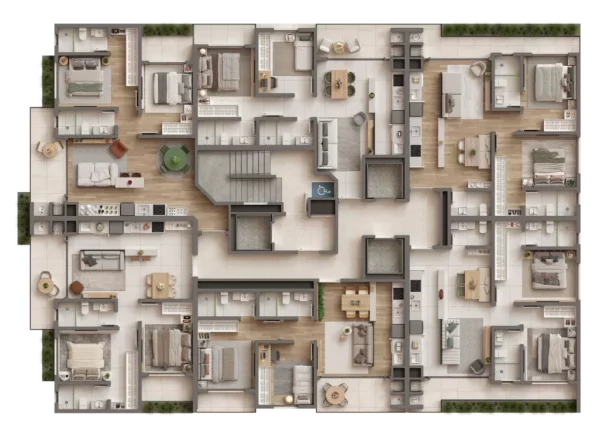 Imagem Arbo 1755 - Apartamento à venda no bairro São Judas - Itajaí/SC