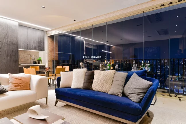 Imagem Apartamento à Venda no Itaim Bibi com 2 Suítes, 2 Vagas, Lindenberg