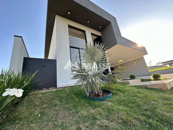 Imagem Casa com 3 dormitórios à venda, 158 m² por R$ 1.300.000,00 - Condomínio Reserva Central Parque - Salto/SP