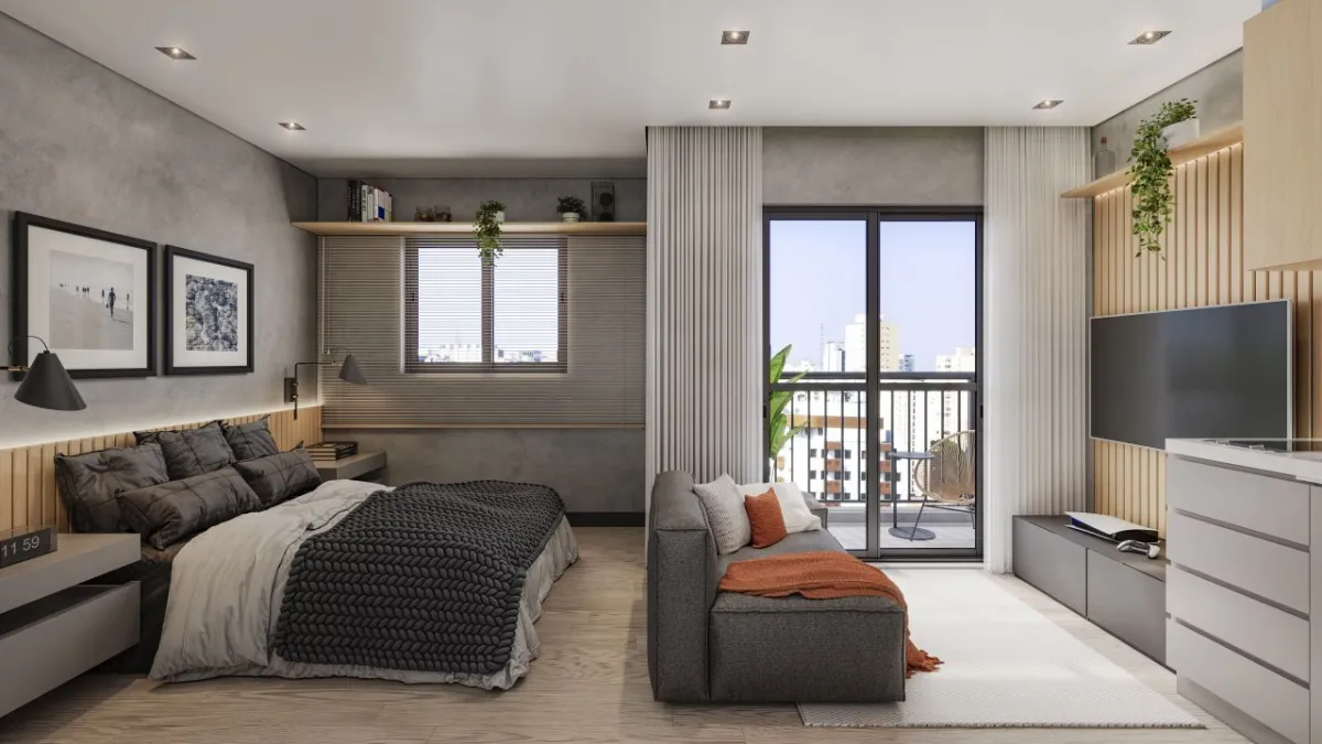 Imagem Apartamento para venda em Bela Vista com 1 quarto, sendo 1 suíte, 24m2