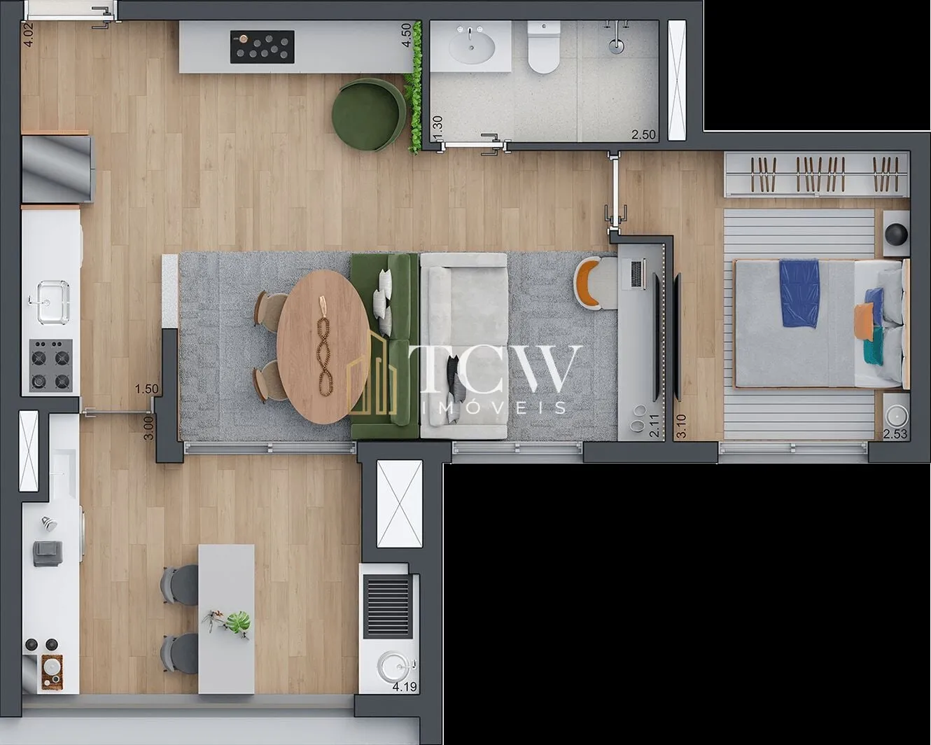 Imagem Apartamento à venda no bairro Brooklin - São Paulo/SP, Zona Sul