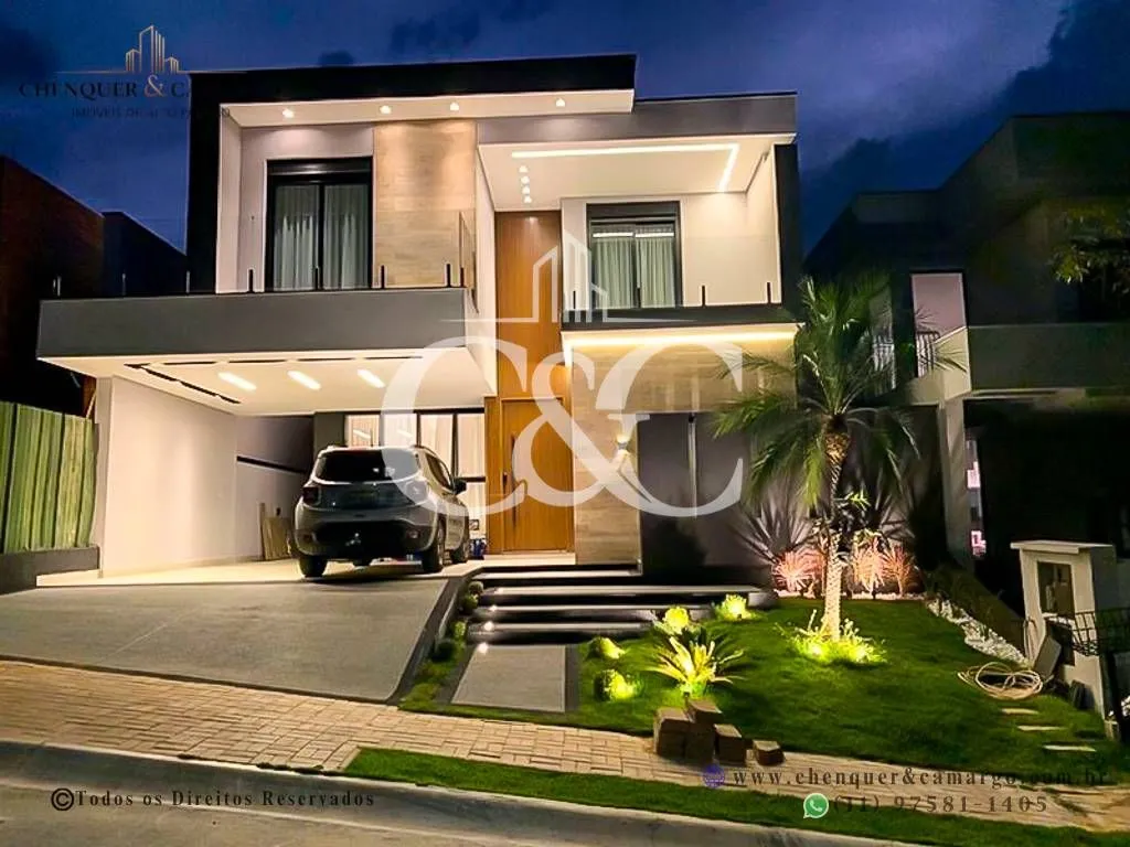 Imagem Casa à venda no Brisas Jundiaí, 265m², 4 suítes com varanda, piscina com SPA e vista Serra