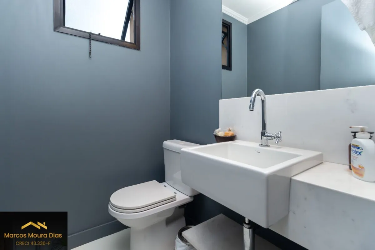 Imagem apartamento de 120m² com 3 dormitórios, sendo 1 suíte, sala para dois ambientes e 2 vagas. Edifício com Lazer e Portaria 24 hs