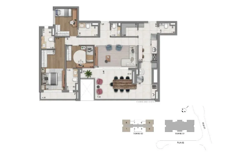 Imagem Condomínio Eden Park By Dror, apartamento com 2 quartos a venda em Brooklin São Paulo SP, apartment in São Paulo Brazil