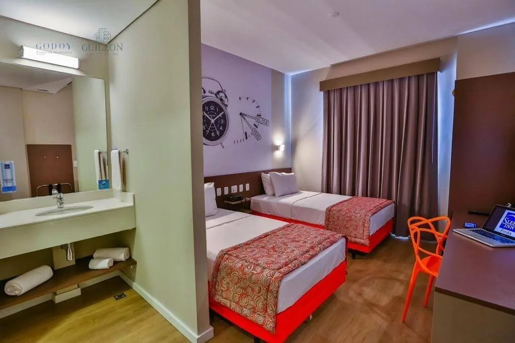 Imagem Apartamento à venda 1 Quarto, 1 Suite, 18M², Quadra Coberta, Pindamonhangaba - SP | Hotels Summit