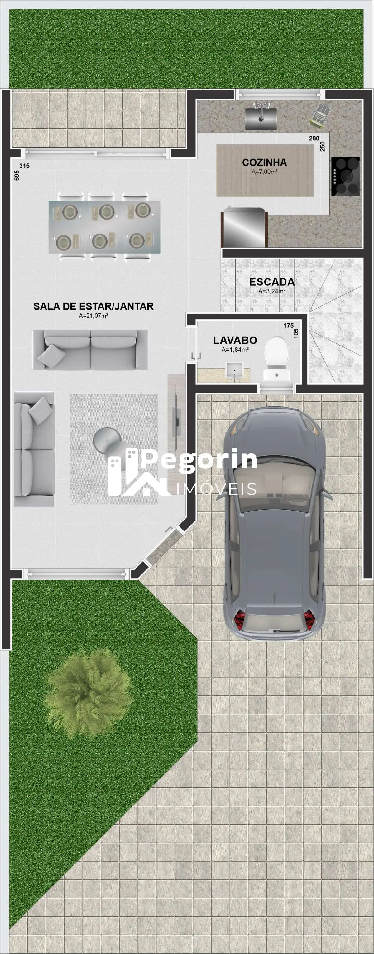 Imagem Sobrado em condomínio à venda em Curitiba, Uberaba, com 3 quartos, 120m²