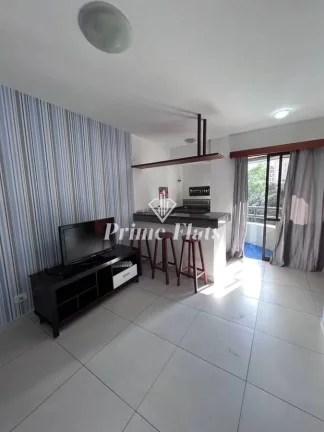 Imagem Flat disponível para locação no Edificio Griffes Residencial, com 30m², 1 dormitório e 1 vaga de garagem