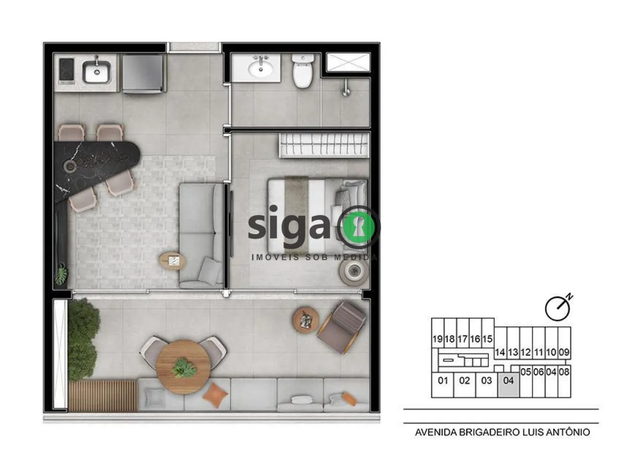 Imagem Apartamento para venda no Jardim Paulista, São Paulo - SP