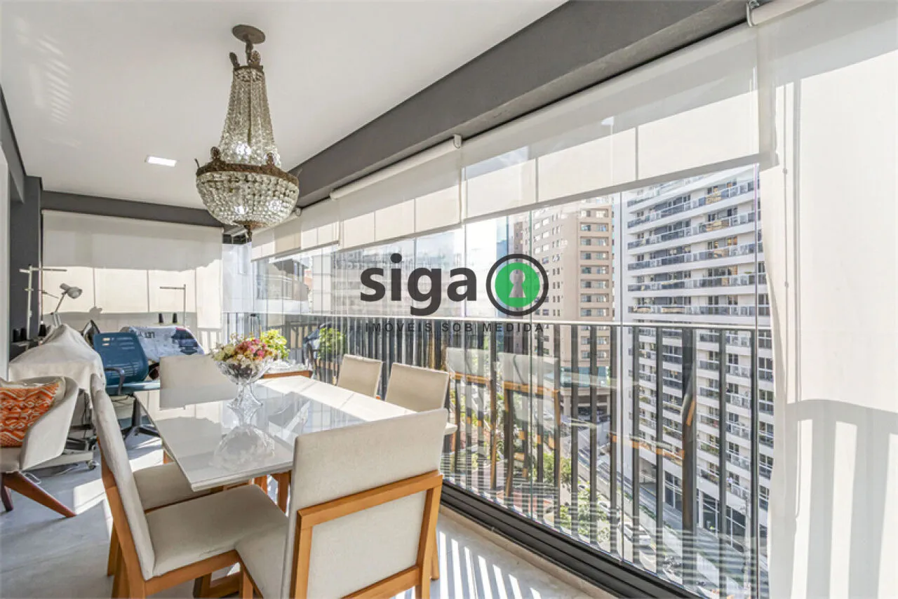 Imagem Apartamento na Vila Olímpia de 2 Quartos com 2 Vagas - 83m² à Venda.