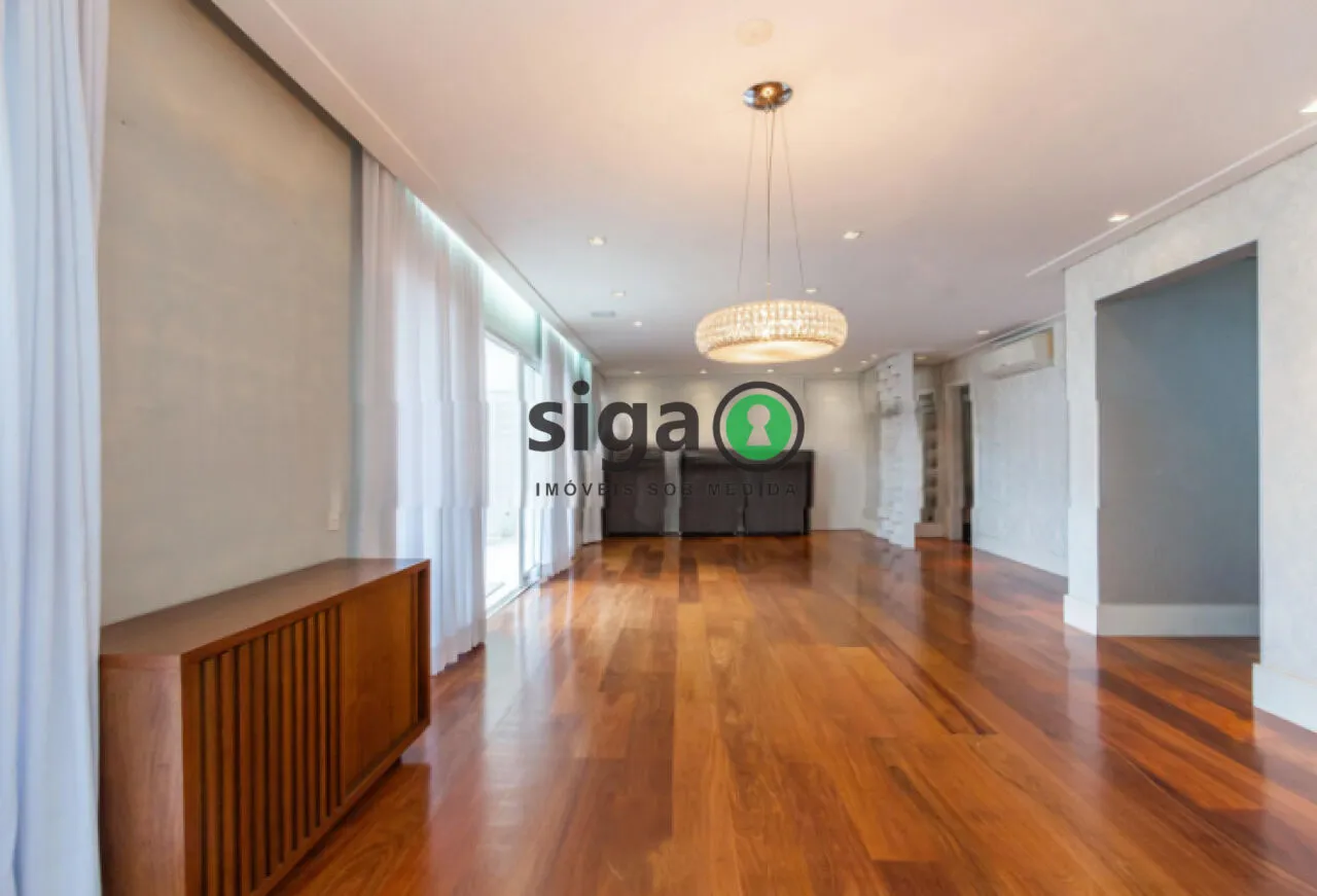 Imagem Apartamento de 200m2 à venda com 3 suites e 3 vagas de garagem no Panamby