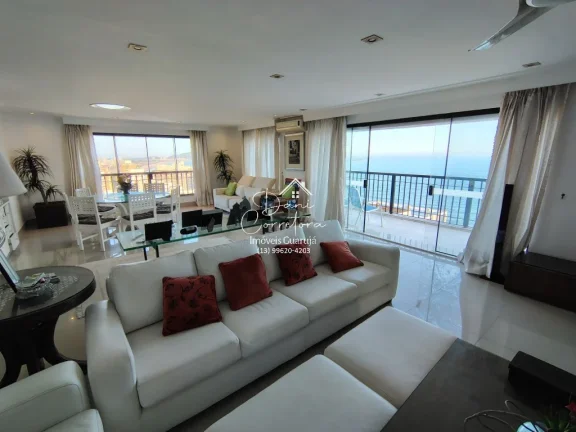 Imagem Magnífica Cobertura nas Pitangueiras, um dos pontos mais altos do Guarujá com 6 suites, 3 salas, 7 banheiros, 4 vagas, 684m²!