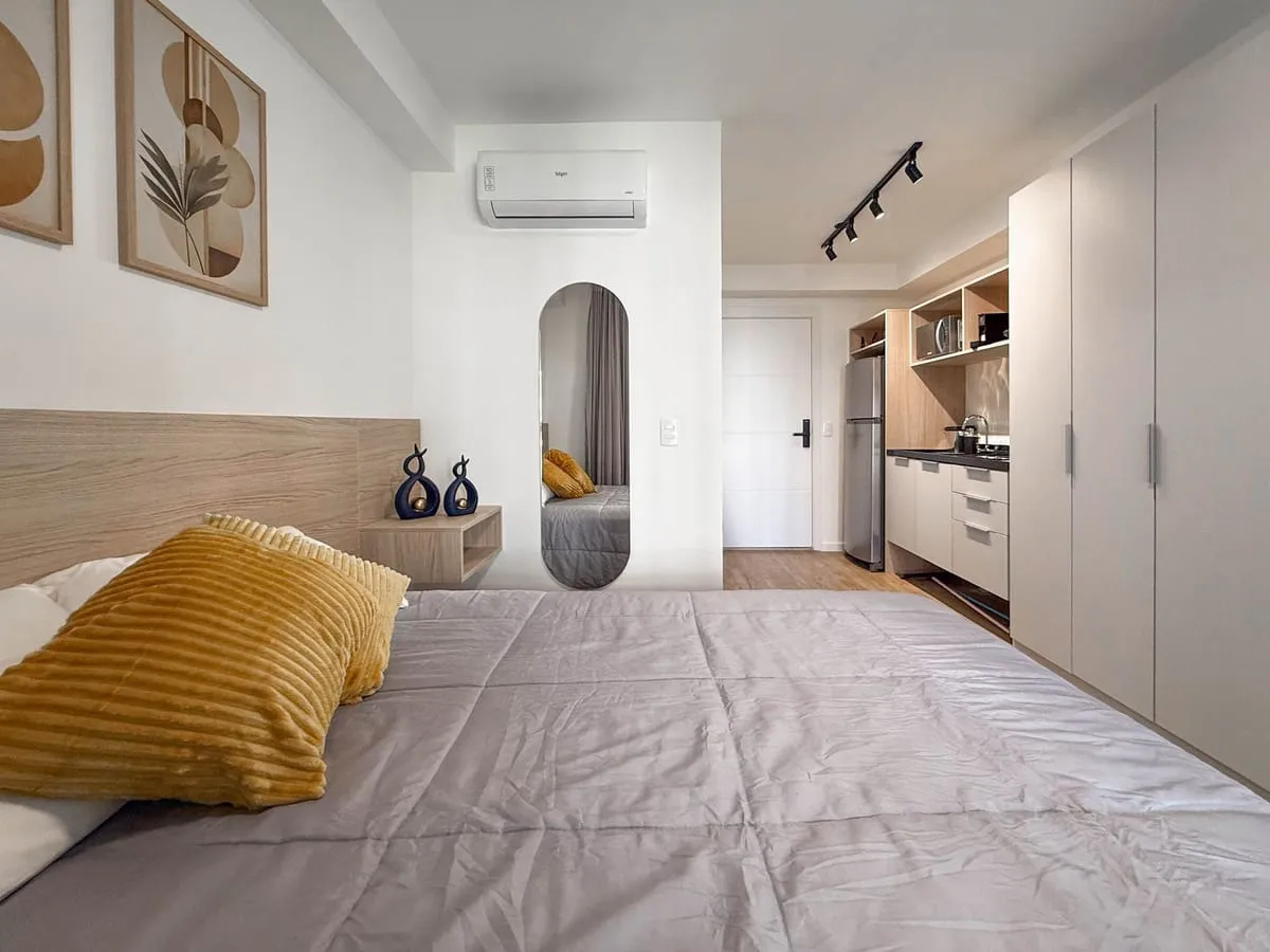 Imagem Apartamento com 1 Quarto para alugar, 26m² - Moema