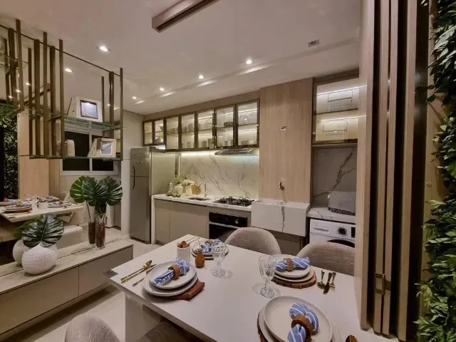 Imagem Apartamento à venda em Santos-SP, Jabaquara: 2 quartos, 1 sala, 1 banheiro, 1 vaga de garagem, 43m². Adquira já!