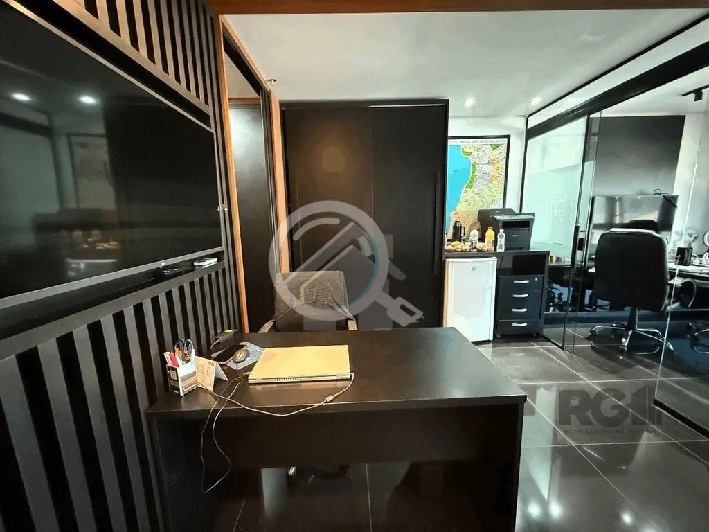 Imagem Sala comercial mobiliada no sofisticado empreendimento Walk Business, localizada no 9º andar, de fr...