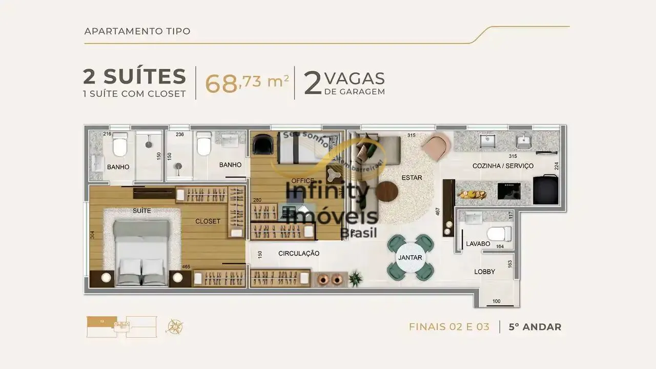 Imagem Breeze Funcionários - Apartamento à venda no bairro Funcionários - Belo Horizonte/MG