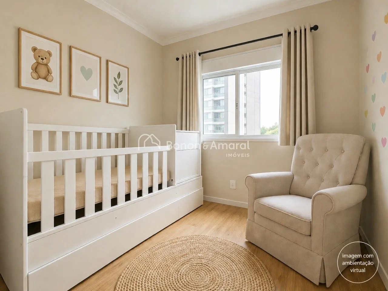 Imagem Localização privilegiada! Apartamento aconchegante e funcional com dois quartos e suíte no Taquaral - Campinas/SP