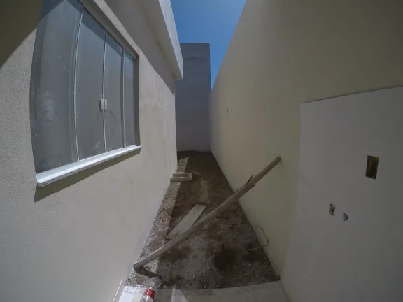 Imagem Casa a Venda em santa mônica Guarapari-ES Casa com 3 dormitório sendo uma suite, quintal, banheiro social, social e garagem