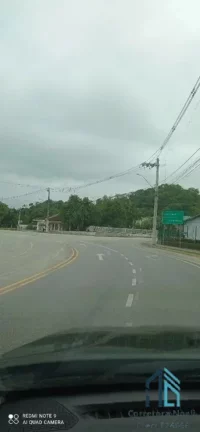 Imagem Terreno para loteamento em condomínio fechado, estrada asfaltada, em Guaramirim SC