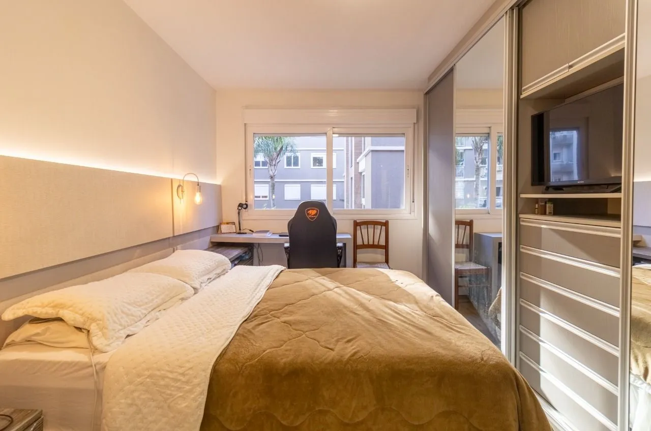 Imagem 3 Dormitórios com Suíte | 90m² | Lareira e Churrasqueira | Bravo Melnick